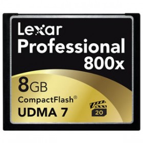 Lexar Professional 8GB 800x 120MB/s High Speed UDMA CompactFlash Memory Card