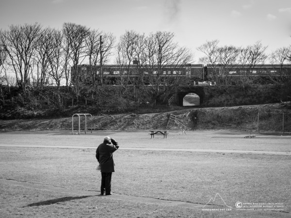 Trainspotting at Wick Riverside park