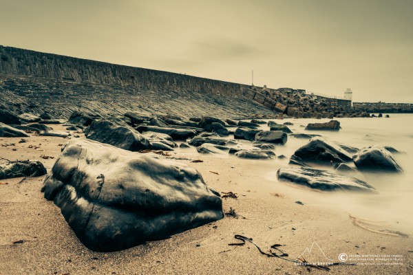 South Pier at low tide