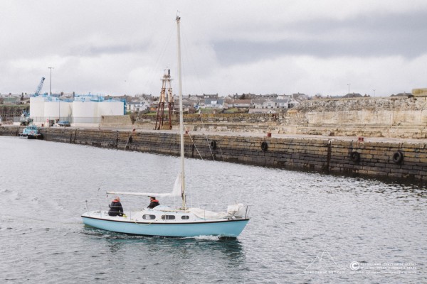 Leaving Wick Harbour