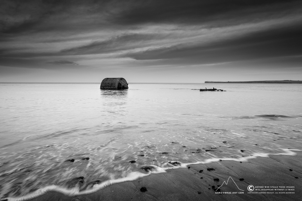 Reiss Beach and the wreck of Jean Stephens