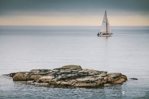 154/365 - "Moonspinner" in Wick Bay