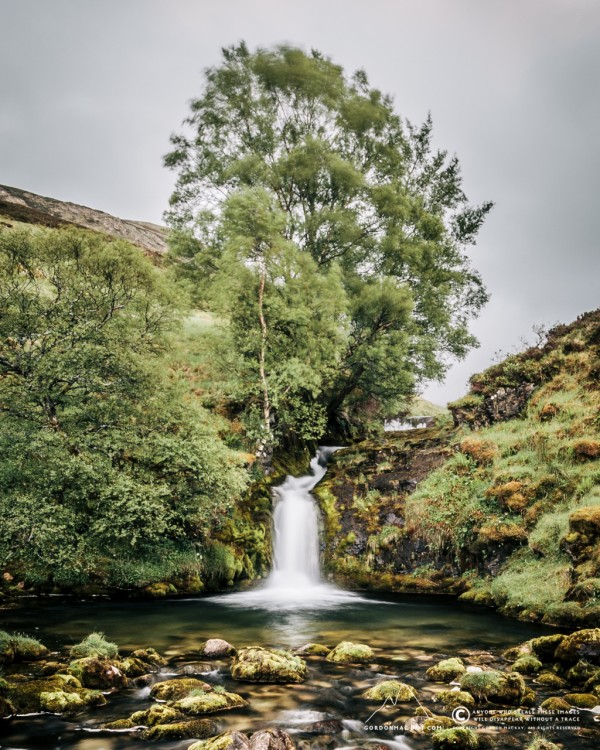 Small Waterfall at Inchnadamph, Assynt - Take 2