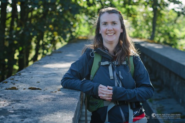 260/365 - Macleod on our 10 mile round-trip to Cawdor and back along the River Nairn